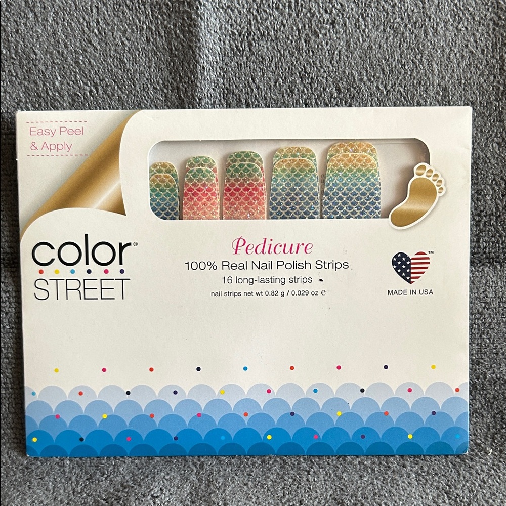 Color Street Any Fin Goes-Pedicure